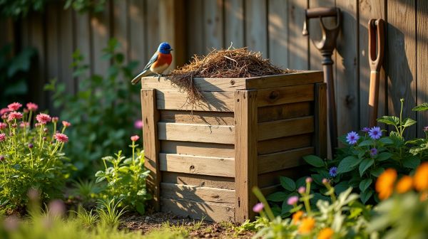Choisir un composteur bois pour un jardin écologique