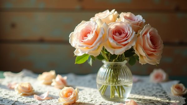 Des roses éternelles pour une décoration florale intemporelle