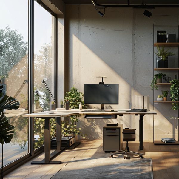 Maximisez votre productivité avec le bureau assis-debout Fezibo